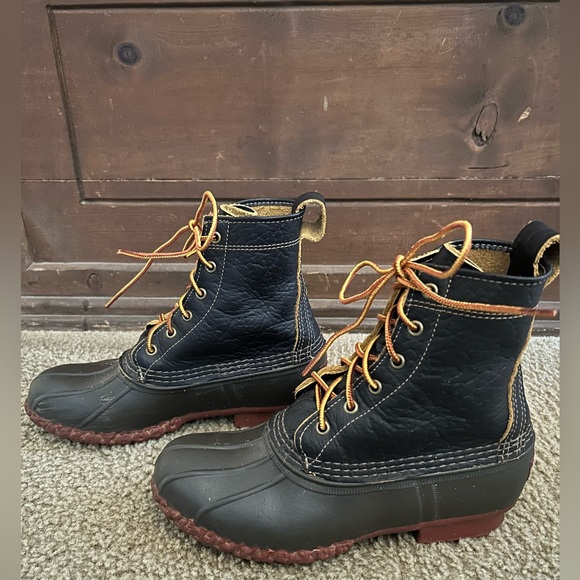 RARE LL. Bean boots Bison- Brick sole. 8” EUC. Rarely worn. Sz.W8 - Picture 5 of 8